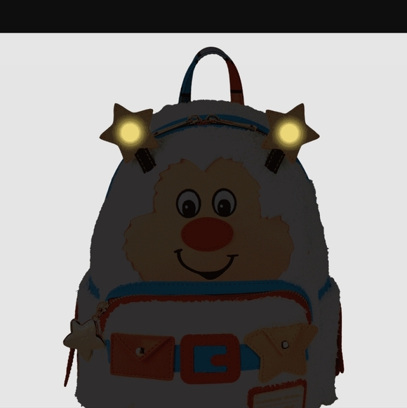 Adorable Loungefly Twink Light Up Rainbow Brite Backpack - Picture 11 of 12